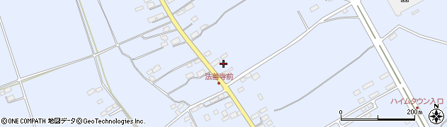栃木県大田原市上石上79-2周辺の地図