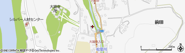 栃木県大田原市前田917周辺の地図