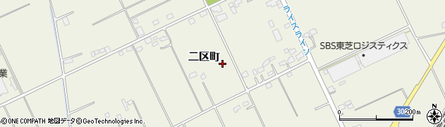 栃木県那須塩原市二区町周辺の地図