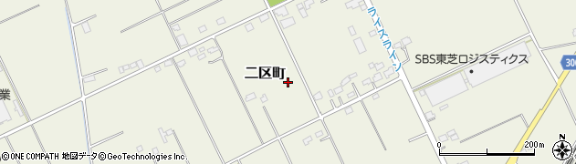栃木県那須塩原市二区町周辺の地図