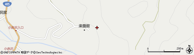 秋山郷温泉楽養館周辺の地図