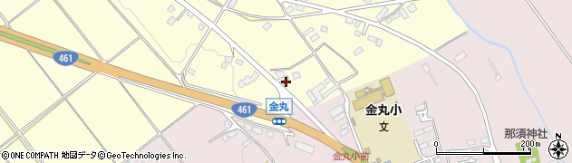 栃木県大田原市北金丸1546周辺の地図