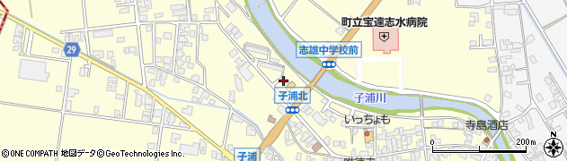 石川県宝達志水町（羽咋郡）子浦（甲）周辺の地図