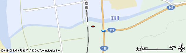 福島県矢祭町（東白川郡）小田川（田川）周辺の地図