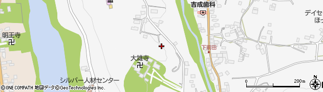 栃木県大田原市前田952周辺の地図
