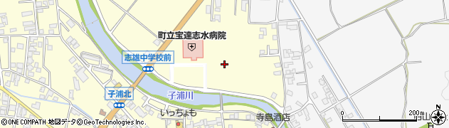 石川県羽咋郡宝達志水町子浦ロ周辺の地図