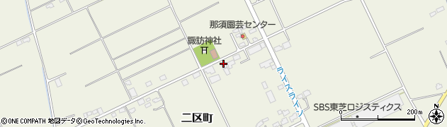 栃木県那須塩原市二区町458周辺の地図
