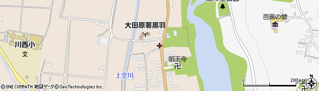 栃木県大田原市黒羽向町1011周辺の地図