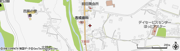 栃木県大田原市前田142周辺の地図