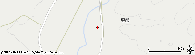 福島県矢祭町（東白川郡）内川（上岡田）周辺の地図