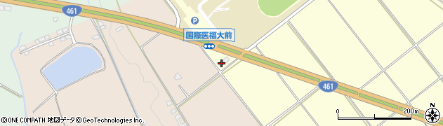 栃木県大田原市北金丸2771周辺の地図