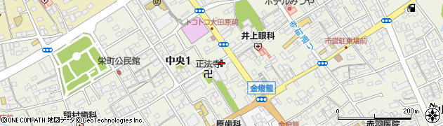 和泉屋醤油店周辺の地図