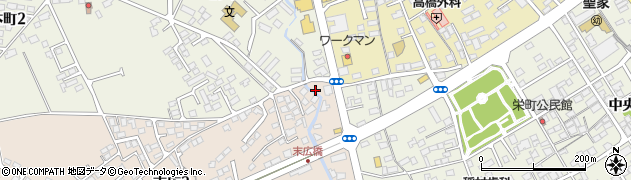 栃木県大田原市末広3丁目2862周辺の地図