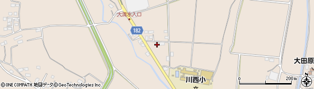 栃木県大田原市黒羽向町662周辺の地図