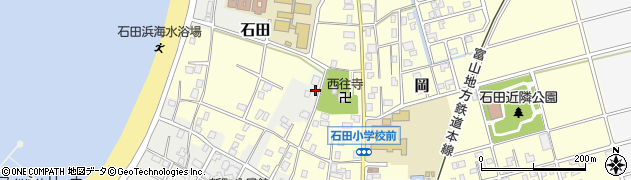 富山県黒部市石田6614周辺の地図