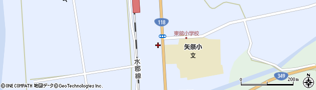 福島県矢祭町（東白川郡）東舘（反田）周辺の地図