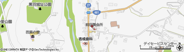 栃木県大田原市前田202周辺の地図