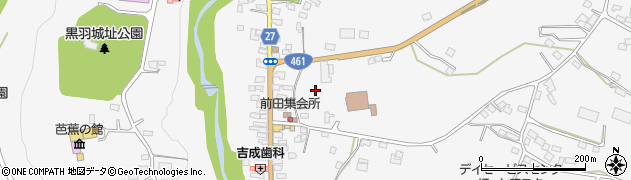 栃木県大田原市前田229周辺の地図