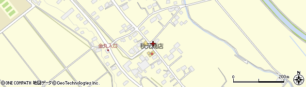 金丸原郵便局周辺の地図