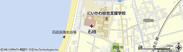 富山県黒部市石田周辺の地図