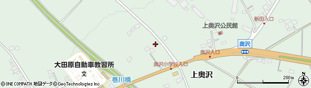栃木県大田原市上奥沢533周辺の地図