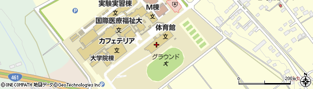 栃木県大田原市北金丸2660周辺の地図