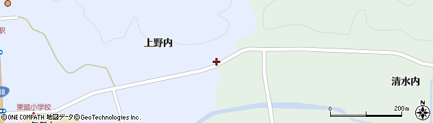 福島県東白川郡矢祭町東舘上野内80周辺の地図