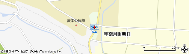 富山県黒部市宇奈月町栗虫周辺の地図