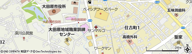 ン オリジナルカレー 大田原周辺の地図