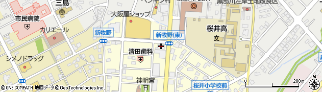 富山第一銀行黒部支店 ＡＴＭ周辺の地図