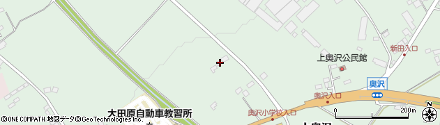 栃木県大田原市上奥沢534周辺の地図