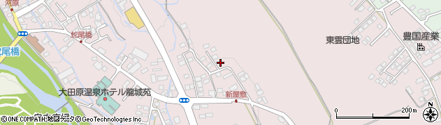 栃木県大田原市中田原671周辺の地図