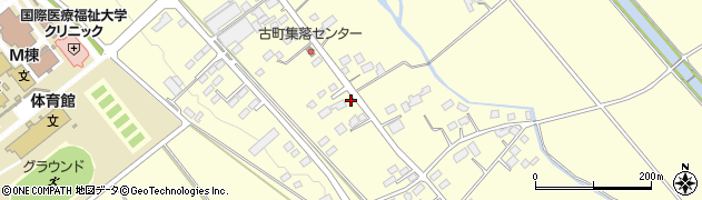 栃木県大田原市北金丸1818周辺の地図