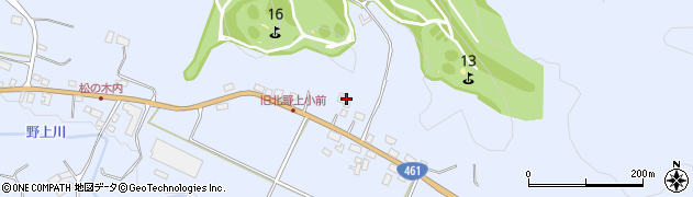 栃木県大田原市北野上2948周辺の地図