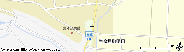 富山県黒部市宇奈月町栗虫38周辺の地図
