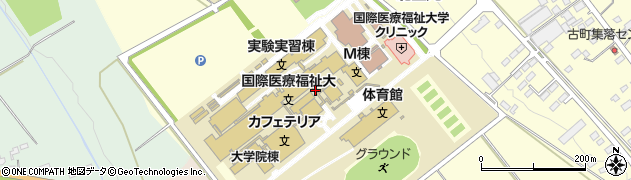 栃木県大田原市北金丸2600周辺の地図
