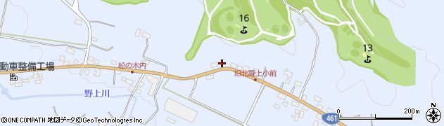 栃木県大田原市北野上1525周辺の地図