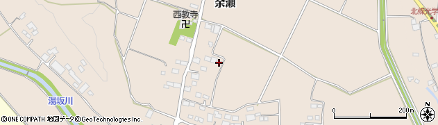 栃木県大田原市余瀬494-3周辺の地図