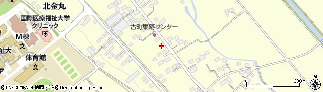 栃木県大田原市北金丸1814周辺の地図