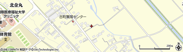 栃木県大田原市北金丸1747周辺の地図