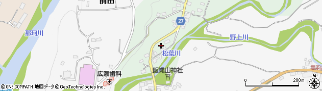 栃木県大田原市堀之内22周辺の地図
