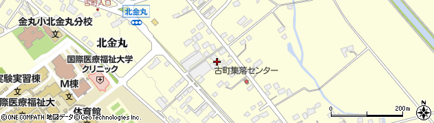 栃木県大田原市北金丸1802周辺の地図