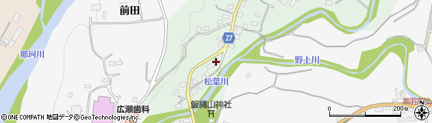 栃木県大田原市堀之内25周辺の地図