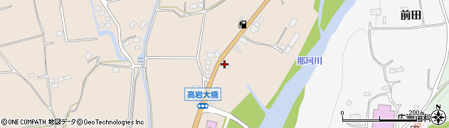 栃木県大田原市黒羽向町1089周辺の地図