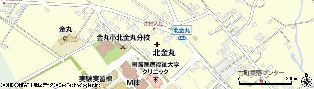栃木県大田原市北金丸1853周辺の地図