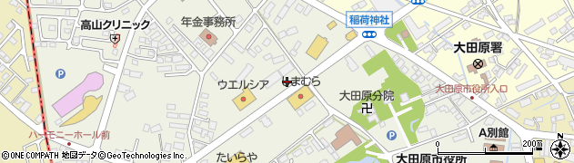カレーハウスＣｏＣｏ壱番屋大田原本町店周辺の地図