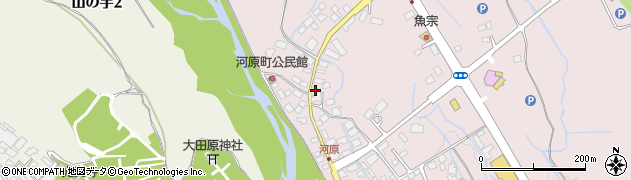 栃木県大田原市中田原800周辺の地図