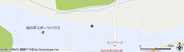 新潟県妙高市池の平周辺の地図