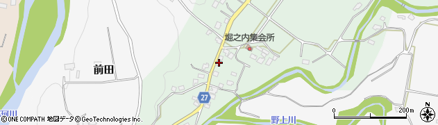 栃木県大田原市堀之内59周辺の地図