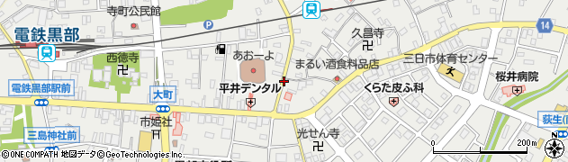 くろべ交通株式会社周辺の地図
